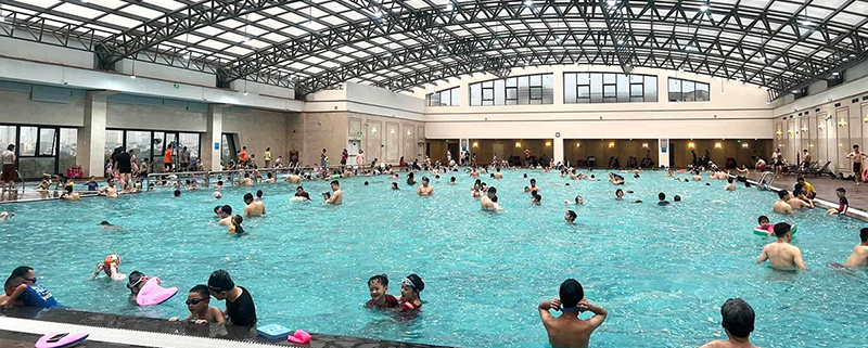Bể bơi trong nhà tại Vinhomes smart city