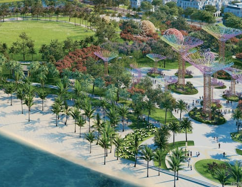 Đại công viên ven hồ rộng 36ha tại dự án Vinhomes Grand Park Q9